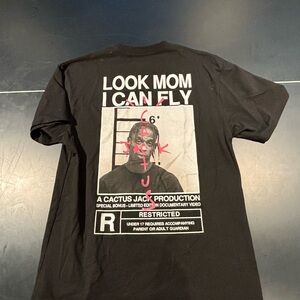 Cactus jack Travis Scott mugshot tee size medium